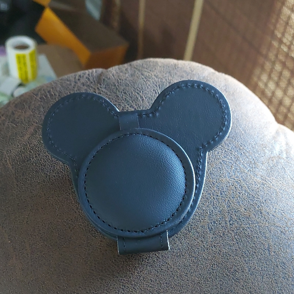 Faux Leather Mouse Ear Glasses Holder